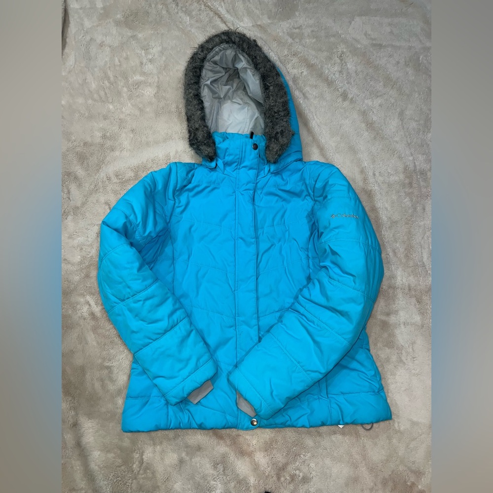 Women’s XL Columbia Winter Coat removable hood